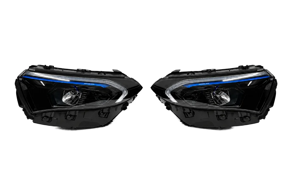 Каталожна візуалізація: Mercedes-Benz EQA W243 — Full LED, DEL у джерелі — помилка; 2021–2026; EU