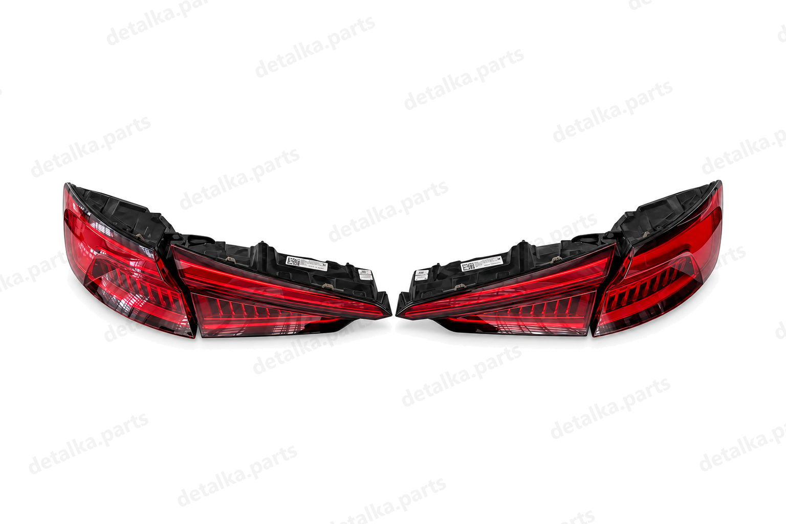 Ліхтарі Audi A5 B9 / 8W6 2016–2020 Full LED EU — комплект задніх ліхтарів — ліва і права сторони, 4 частини
