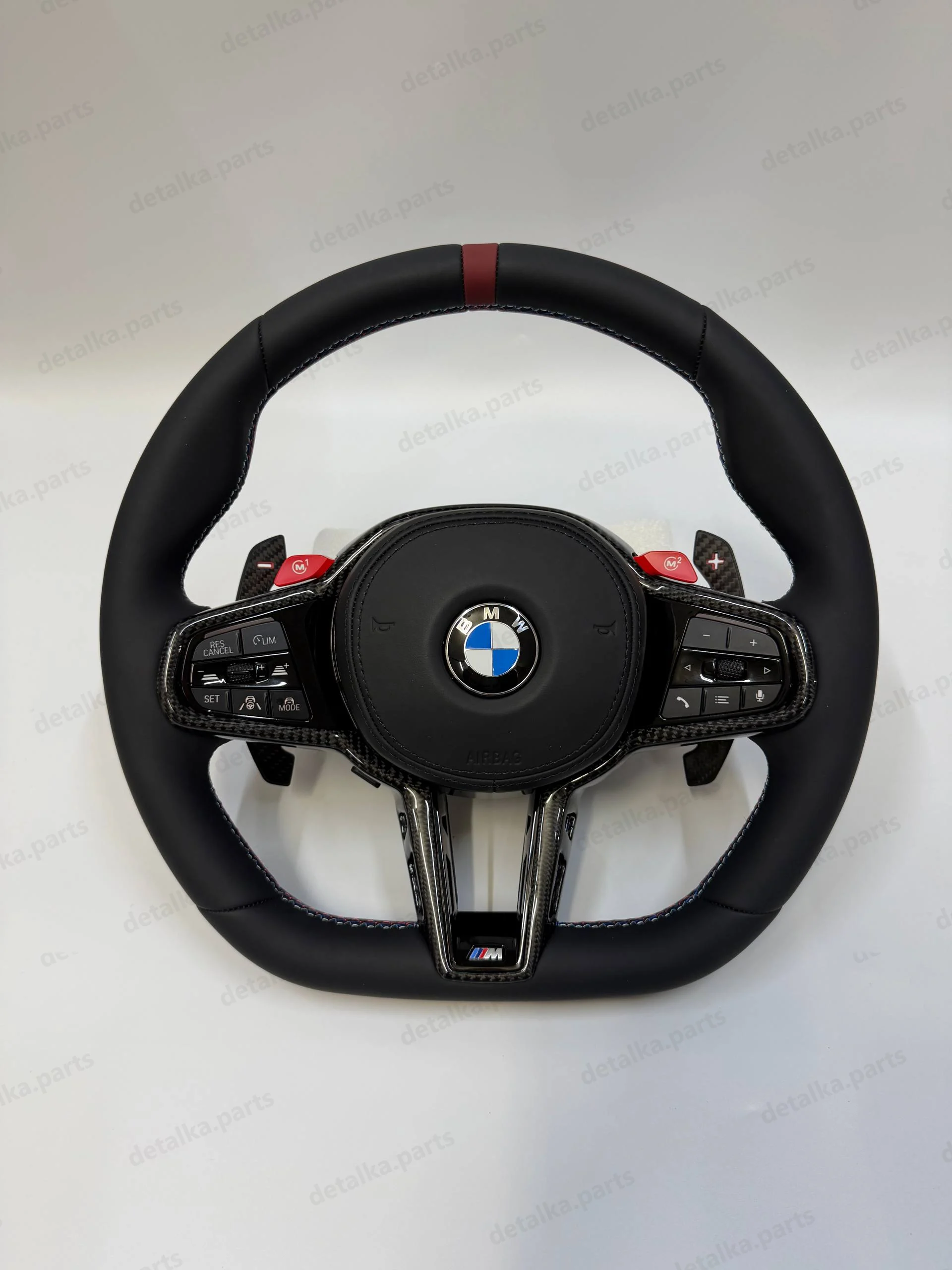 Спортивне кермо для BMW M-пакет G-series 2019-2026, LCI (руль з підігрівом, асистентами, карбон, M1-M2) · DTL-900033