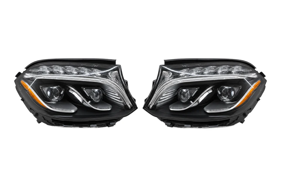 Каталожна візуалізація: Mercedes-Benz GLS X166 — Full LED; 2016–2019; US