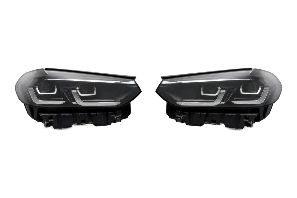 Каталожна візуалізація: BMW X3 G01 LCI 2022+ Full LED Headlights — Black (EU)