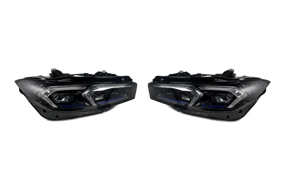 Каталожна візуалізація: BMW 3 Series G20/G21 LCI 2023–2026 Full LED Headlights — Black (EU)