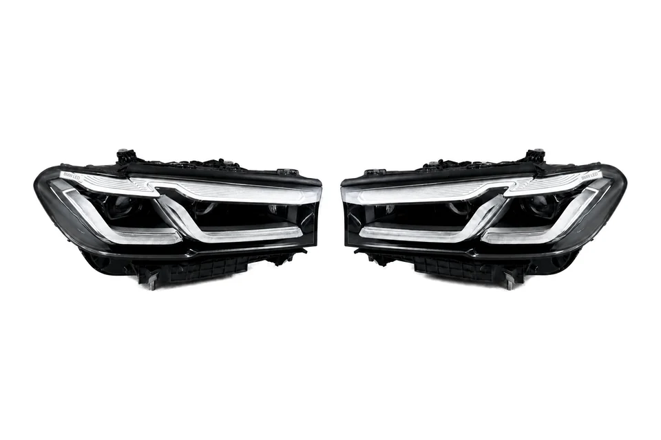 Каталожна візуалізація: BMW 5 Series G30 2021–2024 Full LED Headlights (US)
