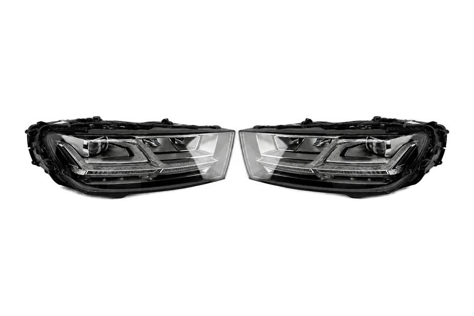 Каталожна візуалізація: Audi Q7 / SQ7 4M — Full LED, не Matrix; 2015–2019; EU