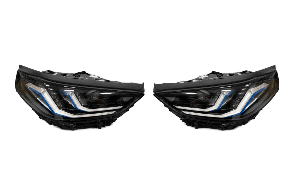 Каталожна візуалізація: BMW X3 G45 2025–2026 Matrix LED Headlights — Blue (EU)