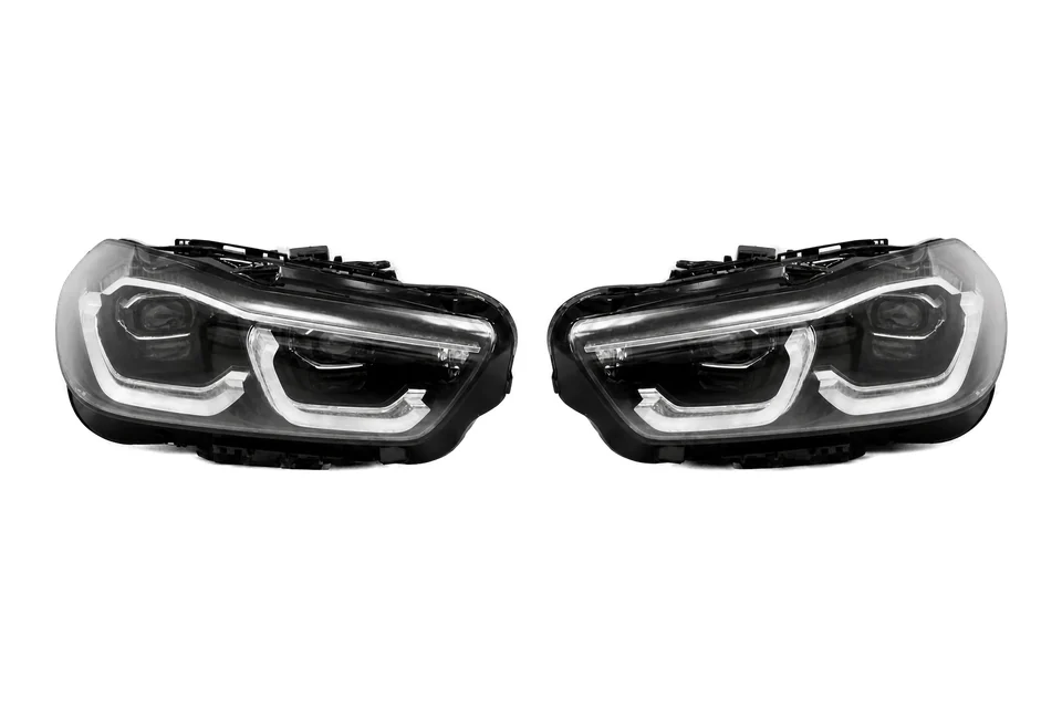 Каталожна візуалізація: BMW X2 F39 2020–2023 Full LED Headlights (EU)