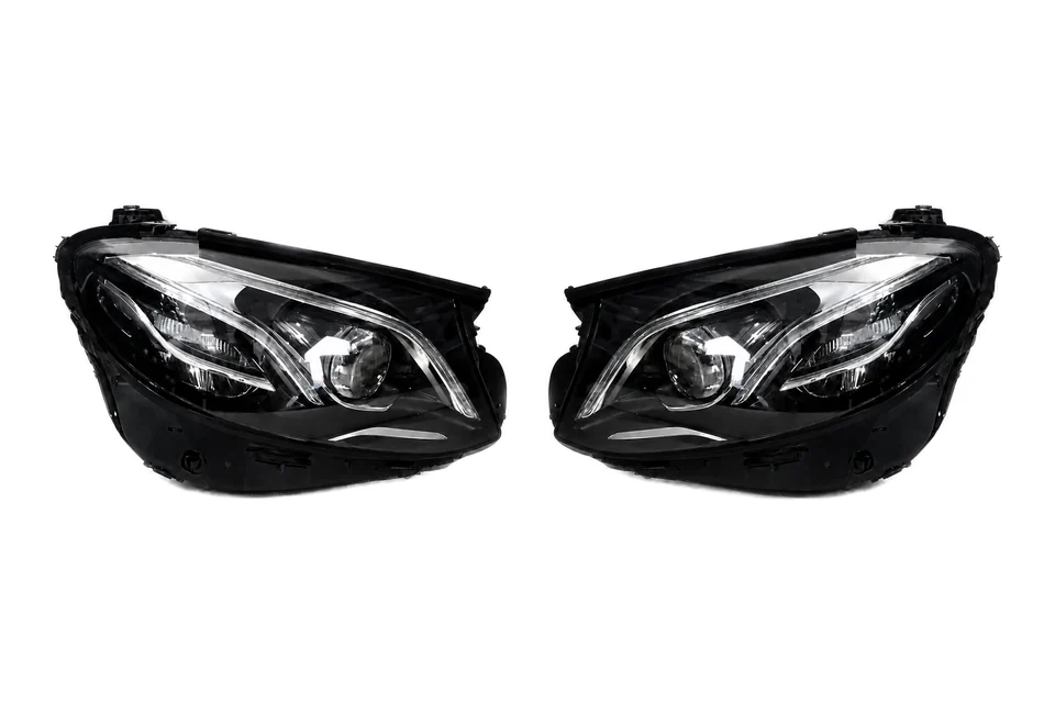Каталожна візуалізація: Mercedes-Benz E-Class W213 — Matrix LED / Multibeam, дорестайлінг; 2016–2019; EU