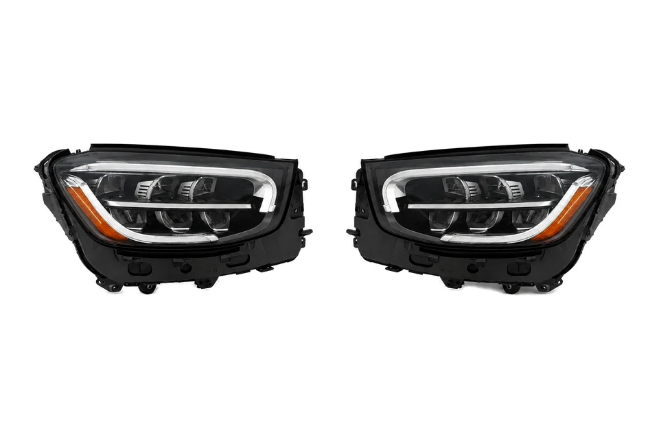 Каталожна візуалізація: Mercedes-Benz GLC W253 — Full LED, AMG у source-назві; 2019–2022; US