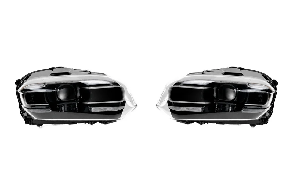 Каталожна візуалізація: Porsche Taycan — Full LED, пара фар; 2019–2024; EU