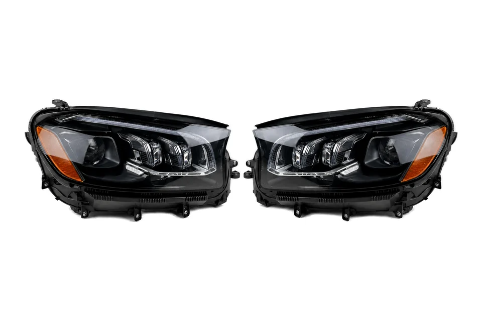 Каталожна візуалізація: Mercedes-Benz GLS X167 — базова фара; 2019–2026; US