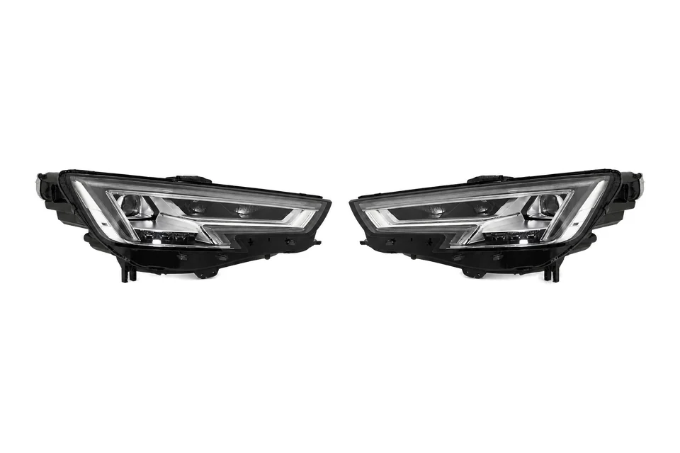 Каталожна візуалізація: Audi A4 B9 2016–2019 Full LED Headlights — US