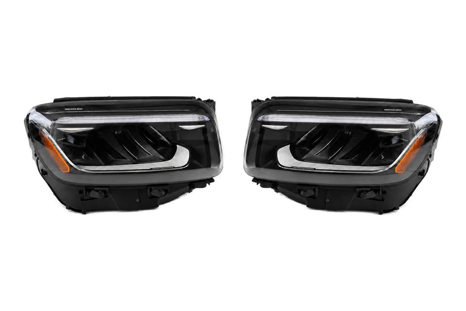 Каталожна візуалізація: Mercedes-Benz GLB X247 — Full LED, рестайлінг; 2023–2026; US