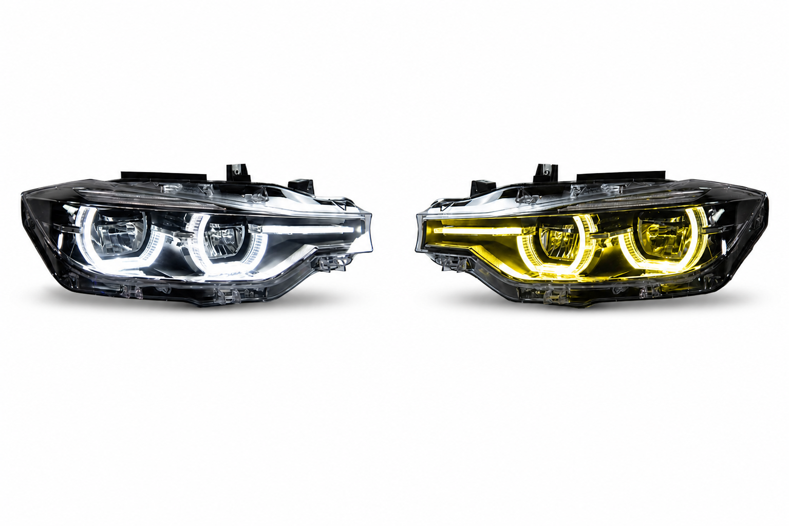 Пара тюнінгової оптики: Фари BMW 3 Series F30 2012–2018 Full LED для заміни галогену — комплект L+R