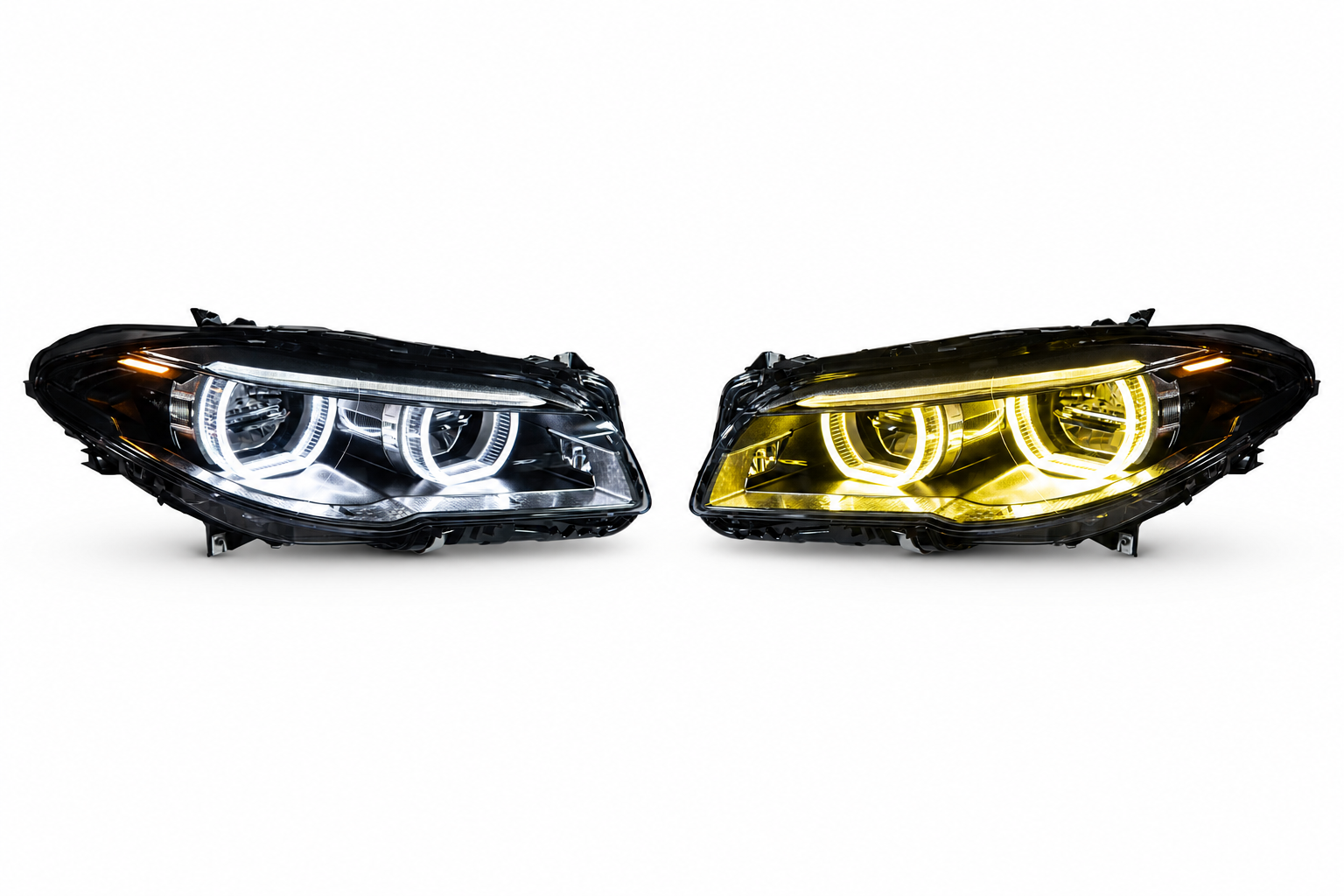Пара тюнінгової оптики: Фари BMW 5 Series F10 / F11 2014–2017 Full LED для заміни ксенону — комплект L+R